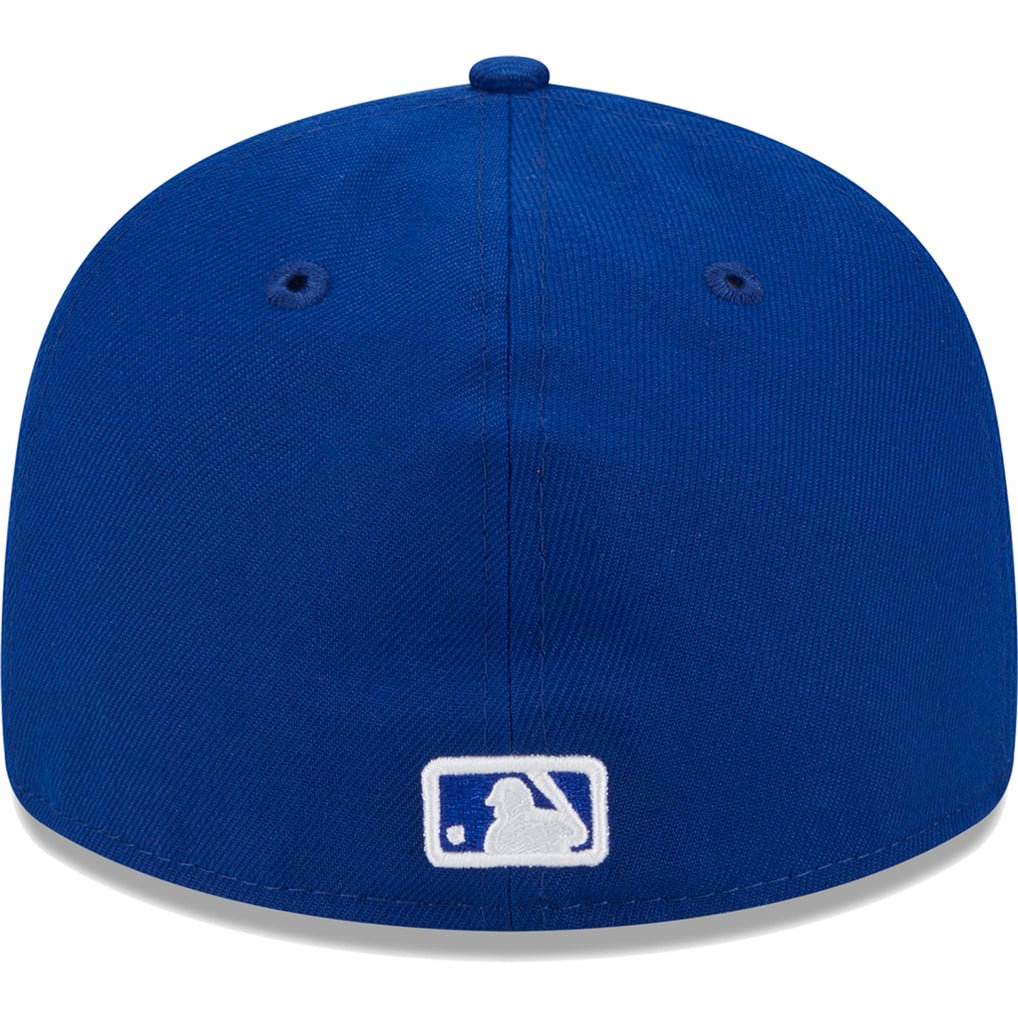  Texas Rangers New Era White Logo Low Profile 59FIFTY Fitted Hat - Royal